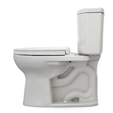 TOTO MS454124CEFG#12 Drake II Two-Piece Toilet with SS124 SoftClose Seat, Washlet+ Ready, Sedona Beige