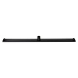 ALFI Brand ABLD47B-BM 47" Black Matte Brushed Stainless Steel Linear Shower Drain with Solid Cover