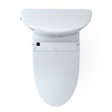 TOTO MW4483084CEMFGN#01 WASHLET+ Aquia IV Arc Two-Piece Elongated Dual Flush Toilet with C5 Bidet Seat