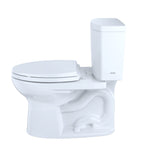 TOTO CST454CUFRG#01 Drake II 1G 2-Piece 1.0 GPF Toilet & Right-Hand Trip Lever, Cotton White