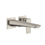 TOTO TLG07308U#BN GE 1.2 GPM Wall-Mount Single-Handle Long Bathroom Faucet in Brushed Nickel