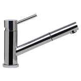 ALFI AB2025-PSS Solid Polished Stainless Steel Pull Out Single Hole Faucet