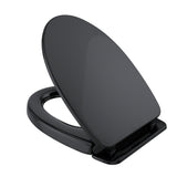 TOTO SoftClose Non Slamming, Slow Close Elongated Toilet Seat and Lid, Ebony, SKU: SS124#51