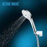 TOTO TBW02015U4#CP G Series 1.75 GPM Multifunction 4" Square Handshower in Polished Chrome