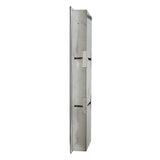 ALFI ABN0836-PSS 8 x 36 Polished Stainless Steel Vertical Triple Shelf Bath Shower Niche