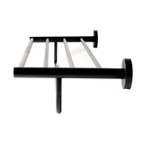 ALFI Brand AB9538-BM Black Matte 26" Towel Bar & Shelf