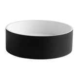 ALFI Brand ABRS15RBM Black Matte 15" Round Solid Surface Resin Sink