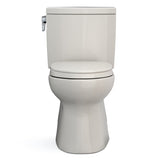 TOTO MS474124CUFG#12 Vespin II 1G Two-Piece Toilet with SS124 SoftClose Seat, Washlet+ Ready, Sedona Beige