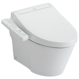 TOTO CWT4263074CMFG#MS Washlet+ AP Wall-Hung Toilet and Washlet C2 and DuoFit In-Wall Tank System