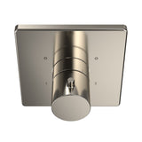 TOTO TBV02102U#PN Square Three-Way Diverter Shower Trim with Off, Polished Nickel