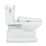 TOTO MW9744734CEFGA#01 WASHLET+ Eco Guinevere Toilet, S7A Bidet Seat with AutoFlush and Auto Open/Close