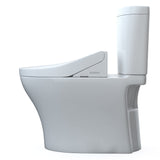 TOTO MW4483074CEMFGN#01 Aquia IV Arc Two-Piece Elongated Dual Flush Toilet with C2 Bidet Seat