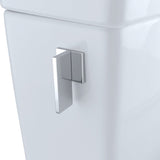 TOTO MS624234CEFG#01 Legato One-Piece Elongated 1.28 GPF Toilet with CeFiONtect and SoftClose Seat, WASHLET+ Ready, Cotton White