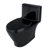 TOTO MS642124CUF#51 Nexus 1G One-Piece Elongated Universal Height Toilet with SoftClose Seat, Ebony