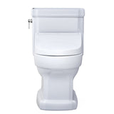 TOTO MW9743084CEFG#01 WASHLET+ Eco Guinevere 1.28 GPF Toilet with C5 Bidet Seat, Cotton White