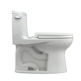 TOTO MS604124CEFG#11 UltraMax II One-Piece Elongated Universal Height Toilet with SoftClose Seat, Colonial White