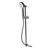 ALFI Brand AB7938-BM Black Matte Round Sliding Rail Hand Shower Set