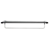 ALFI AB9539-PC Polished Chrome 24 inch Towel Bar & Shelf Bathroom Accessory