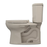 TOTO MS454124CEFG#03 Drake II Two-Piece Toilet with SS124 SoftClose Seat, Washlet+ Ready, Bone Finish