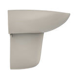 TOTO LHT242G#03 Prominence Oval Wall-Mount Bathroom Sink with Shroud for 1-Hole Faucets, Bone Finish