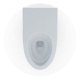 TOTO CT8551CUMFG#01 NEOREST Dual Flush Toilet Bowl for MS8341CUMFG#01, Cotton White