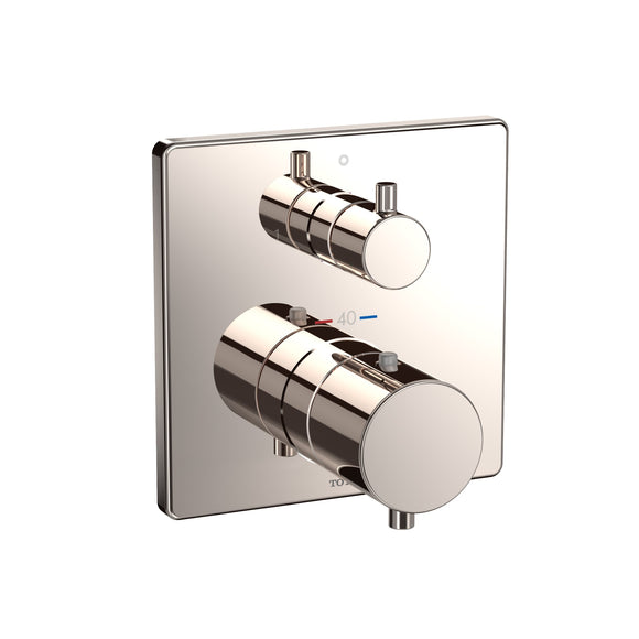 TOTO TBV02404U#PN Square Thermostatic Mixing Valve