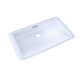 TOTO Rectangular Undermount Bathroom Sink with CeFiONtect, Cotton White, SKU: LT191G#01