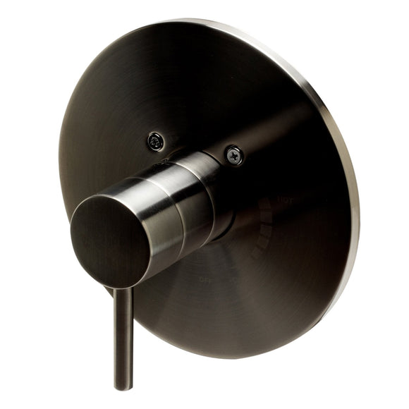 ALFI Brand AB1601-BN Brushed Nickel Pressure Balanced Round Shower Mixer