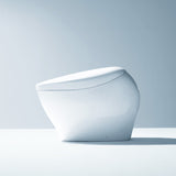 TOTO MS903CUMFX#01 NEOREST NX2 Dual Flush 1.0 or 0.8 GPF Toilet with Integrated Bidet Seat and eWater+ and ActiLight