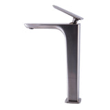 ALFI Brand AB1778-BN Brushed Nickel Tall Single Hole Modern Bathroom Faucet