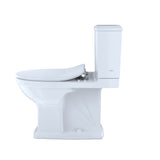 TOTO MS494234CEMFG#01 Connelly Two-Piece Dual Flush Toilet, WASHLET+ Ready, Cotton White