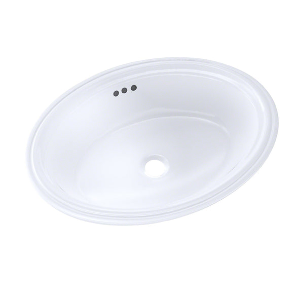 TOTO LT641#01 Dartmouth Oval Undermount Bathroom Sink