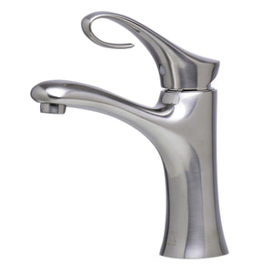 ALFI Brand AB1295-BN Brushed Nickel Single Lever Bathroom Faucet