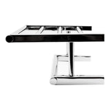 ALFI AB9564-PC Polished Chrome 26 inch Towel Bar & Shelf Bathroom Accessory