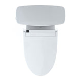 TOTO MW7863084CEG#01 Drake Transitional Washlet+ Two-Piece 1.28 GPF Tornado Flush Toilet with C5 Bidet Seat