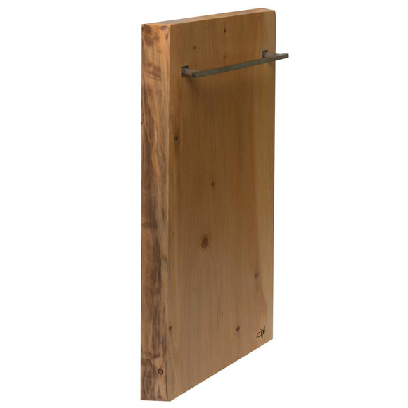 ALFI Brand ABTW1632V 16"x32" Live Edge Cedar Wood Towel Warmer