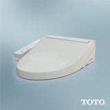 TOTO SW3074#12 Washlet C2 Bidet Toilet Seat with Premist and eWater+ Wand Cleaning, Elongated, Sedona Beige