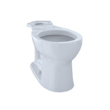 TOTO C243EF#01 Entrada Universal Height Round Toilet Bowl, Cotton White