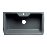 ALFI Brand AB3520DI-T Titanium 35" Drop-In Granite Composite Kitchen Sink