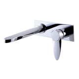 ALFI Brand AB1772-PC Polished Chrome Wall Mounted Modern Bathroom Faucet