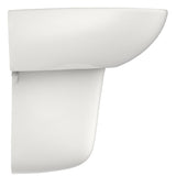 TOTO LHT241.4G#11 Supreme Oval Wall-Mount Bathroom Sink with Shroud for 4" Center Faucets, Colonial White