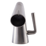 ALFI Brand AB1788-BN Brushed Nickel Single Hole Cone Waterfall Bathroom Faucet