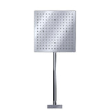 TOTO TBW08002U1#CP G Series Single Spray 10" Square Showerhead with Comfort Wave, Polished Chrome