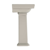 TOTO LPT532N#03 Promenade 24" x 19-1/4" Pedestal Bathroom Sink for Single Hole Faucets, Bone Finish