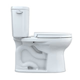 TOTO MS454124CEFG#01 Drake II Two-Piece Elongated 1.28 GPF Toilet with SS124 SoftClose Seat, Washlet+ Ready