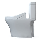 TOTO MW4363074CEMFGN#01 Aquia IV Cube Two-Piece Elongated Dual Flush Toilet with C2 Bidet Seat