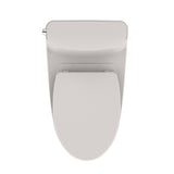 TOTO MS642124CUFG#11 Nexus 1G One-Piece Elongated Universal Height Toilet with SoftClose Seat, Colonial White