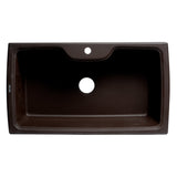 ALFI Brand AB3520DI-C Chocolate 35" Drop-In Granite Composite Kitchen Sink