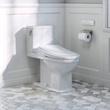 TOTO SW4724AT40#01 S7 WASHLET+ Bidet Toilet Seat with EWATER+ Bowl and Wand Cleaning and Lid