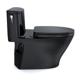 TOTO MS642124CEF#51 Nexus One-Piece 1.28 GPF Toilet with SS124 SoftClose Seat, Washlet+ Ready, Ebony Black